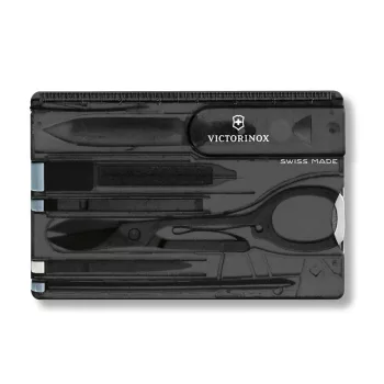 VICTORINOX Swiss Card Classic manikűr készlet, fekete