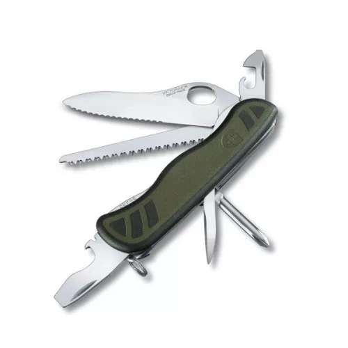 VICTORINOX Swiss Army "08" zsebkés, zöld/fekete