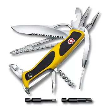   VICTORINOX Swiss Army Ranger Boatsman MW Grip zsebkés, sárga/fekete