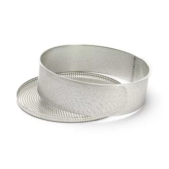   DE BUYER Air System tortaforma (24 cm) kerek, rozsdamentes acél