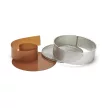 DE BUYER Air System tortaforma (24 cm) kerek, rozsdamentes acél