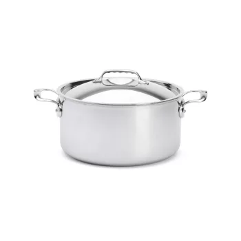   DE BUYER Affinity lábas, fedővel (28 cm) rozsdamentes acél