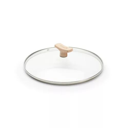 DE BUYER Mineral B Bois fedő üvegből (24 cm)