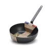 DE BUYER Blue Carbon wok (28 cm) kékacél