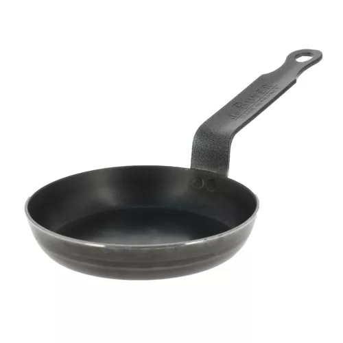 DE BUYER Blue Carbon Blini mini serpenyő (12 cm) kékacél