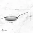 DE BUYER Mineral B grillserpenyő (26 cm) acél