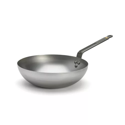 DE BUYER Mineral B wok (28 cm) acél