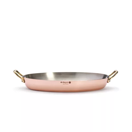 DE BUYER Inocuivre ovális sütőtál (36 cm) réz