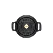 STAUB La Cocotte Mini lábas (10 cm) fekete