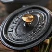 STAUB La Cocotte Mini ovális lábas (11 cm) fekete