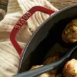 STAUB La Cocotte Wok (30 cm) piros