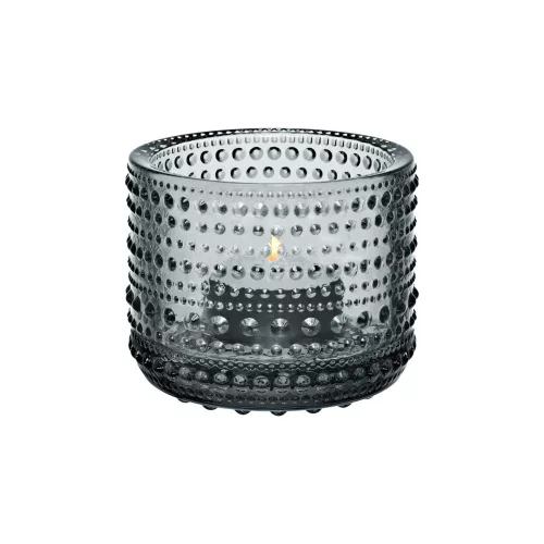 IITTALA Kastehelmi mécsestartó 64 mm, szürke
