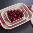 STAUB Ceramique sütőtál készlet (3 részes) piros