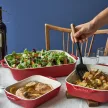 STAUB Ceramique sütőtál készlet (3 részes) piros