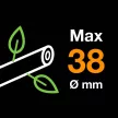 FISKARS PowerGearX fém fogaskerekes ágvágó, horgos pengével (S) LX92