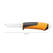 FISKARS Hardware általános kés, tokba épített élezővel
