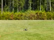 FISKARS Comfort örvényes kör esőztető, kerekekkel 0-150 m2 (S)