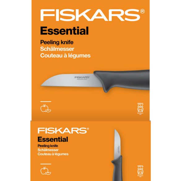 FISKARS Essential ömlesztett hámozókés (7 cm)