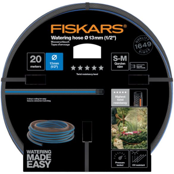 FISKARS Performance locsolótömlő 13 mm (1/2") 20 m Q5