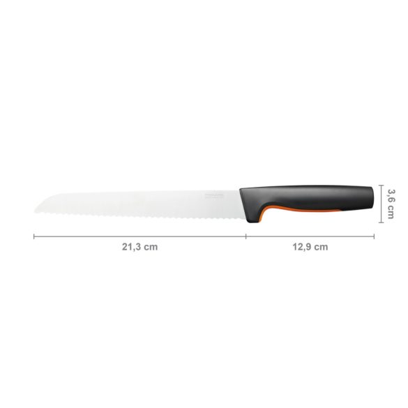 FISKARS Functional Form kenyérvágó kés (21 cm)