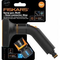   FISKARS Comfort 5 funkciós öntözőfej + gyorscsatlakozó 13 mm (1/2") STOP