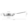 FISKARS All Steel Pure serpenyő  (24 cm)