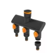 FISKARS Comfort 3 utas csaptelep csatlakozó, multi, be/ki