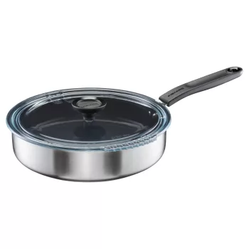   FISKARS Functional Form párolóserpenyő, fedővel (26 cm) kerámia bevonattal