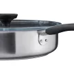 FISKARS Functional Form párolóserpenyő, fedővel (26 cm) kerámia bevonattal