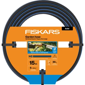 FISKARS Solid locsolótömlő 13 mm (1/2") 15 m Q3