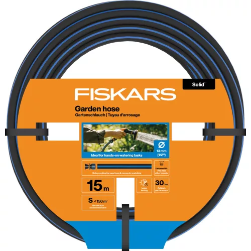 FISKARS Solid locsolótömlő 13 mm (1/2") 15 m Q3