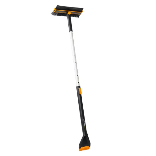 FISKARS X-Series teleszkópos jégkaparó & forgatható hóseprű