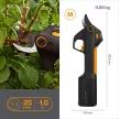 FISKARS Power Tools akkumulátoros metszőolló, beépített akkumulátorral (M)