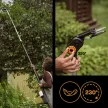 FISKARS Power Tools akkumulátoros ágvágó (2,5-4,1 méter) akkumulátor nélkül