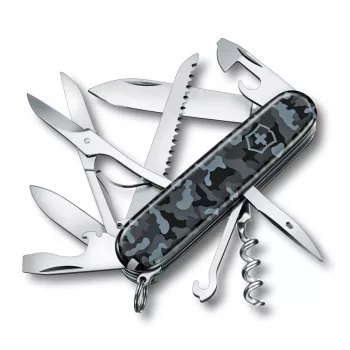 VICTORINOX Swiss Army Huntsman zsebkés, navy camouflage