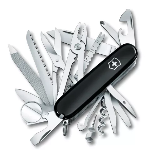 VICTORINOX Swiss Army Swiss Champ zsebkés, fekete