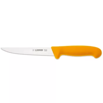 GIESSER csontozókés (15 cm) ívelt, normál, sárga