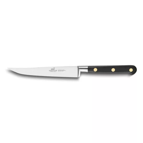 LION SABATIER Ideal Brass Rivets steak kés (13 cm)