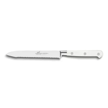   LION SABATIER Ideal Toque Blanche konyhai kés, recézett pengével (12 cm)