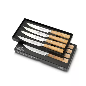 LION SABATIER Gaucho steak késkészlet, 4 részes