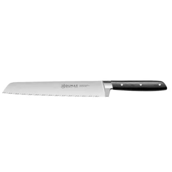 32 DUMAS Signature kenyérvágó kés (20 cm) micarta