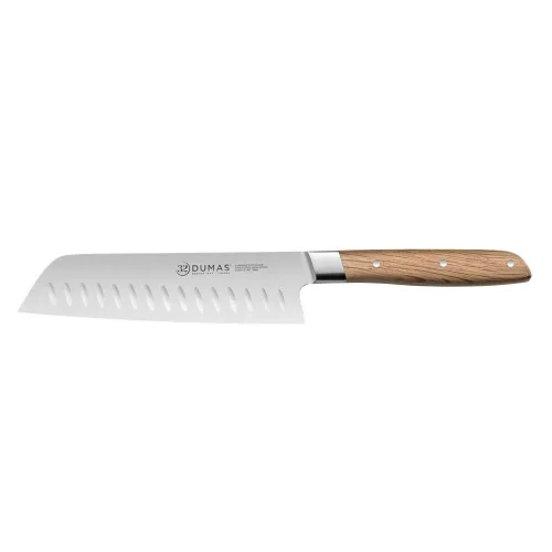 32 DUMAS Signature santoku kés (18 cm) tölgy