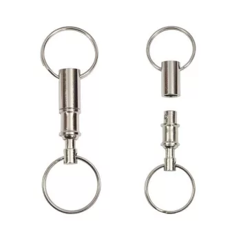 VICTORINOX dupla kulcskarika, rugós taggal