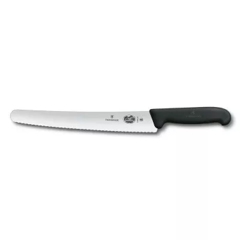 VICTORINOX Fibrox cukrászkés (26 cm) fekete