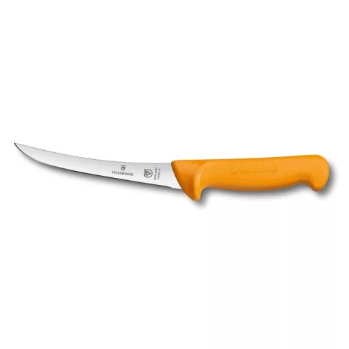 VICTORINOX Swibo csontozókés (13 cm) ívelt, normál, narancssárga