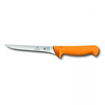   VICTORINOX Swibo csontozókés, flexibilis pengével (16 cm) egyenes, vékony, narancssárga