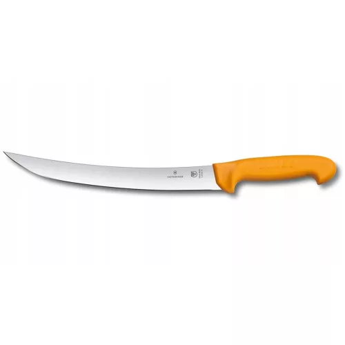 VICTORINOX Swibo henteskés (21 cm) merev, ívelt, vékony, narancssárga