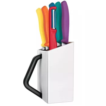  VICTORINOX Swiss Classic késkészlet, 6 késsel, műanyag blokkban