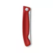 VICTORINOX Swiss Classic összecsukható paradicsomszeletelő kés (11 cm) piros