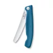 VICTORINOX Swiss Classic összecsukható paradicsomszeletelő kés (11 cm) kék